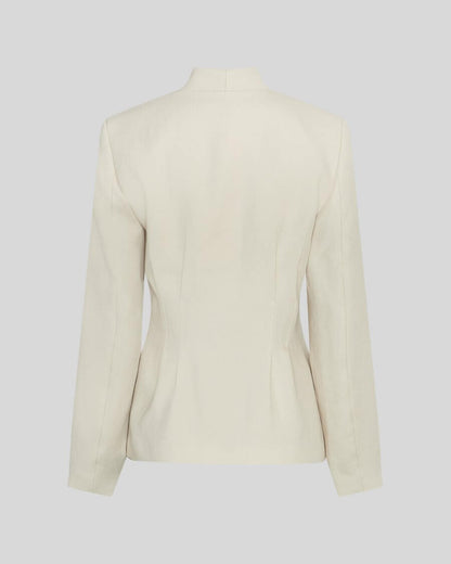 MSCHEsteriane Blazer - Oatmeal Melange