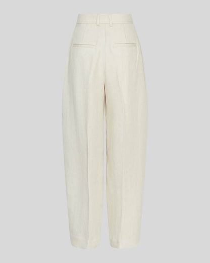 MSCHEsteriane HW Pants - Oatmeal Melange