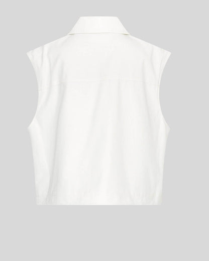 MSCHJosilyn Vest - Egret