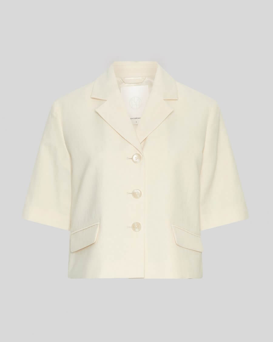 MschKeeley Edelmira 2/4 Blazer - Bleached Sand