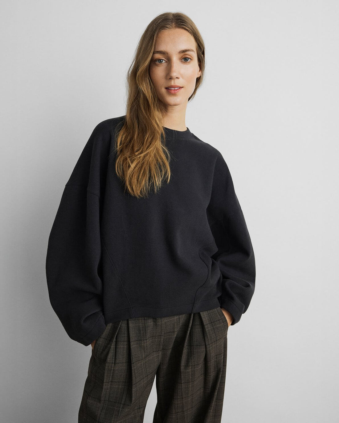 Mschmarletta Icon Logo Sweatshirt - Stret Limo Mock