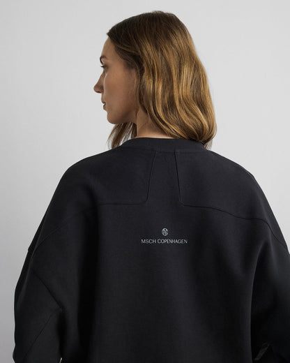 Mschmarletta Icon Logo Sweatshirt - Stret Limo Mock