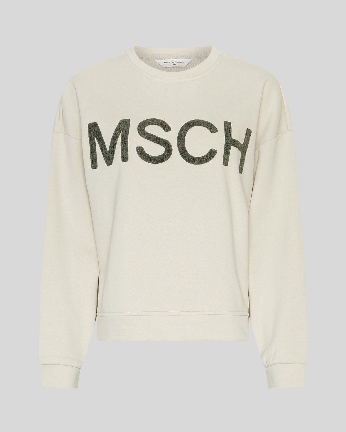 MschMela Briena MSCH Sweatshirt - Oatmeal/L Wreat