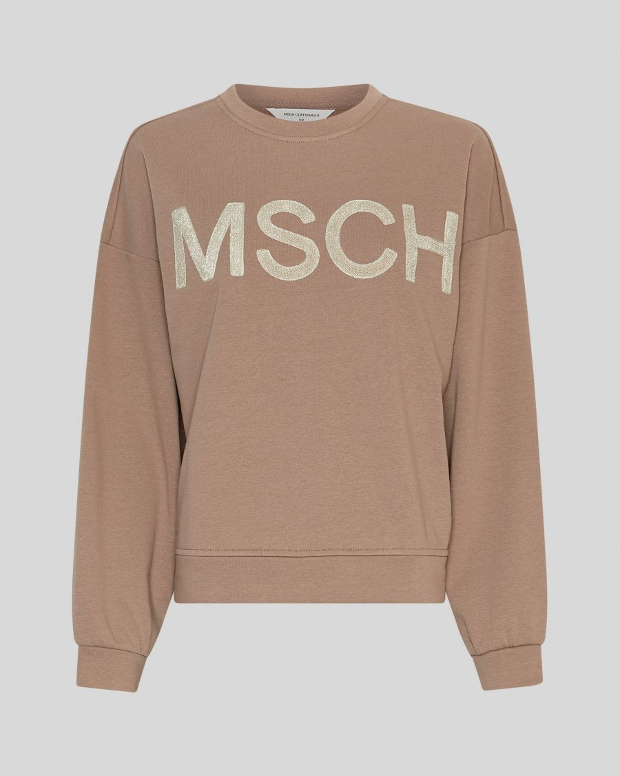 MschMela Briena MSCH Sweatshirt - Moutain T/Oatm