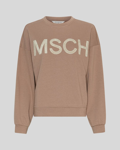 MschMela Briena MSCH Sweatshirt - Moutain T/Oatm