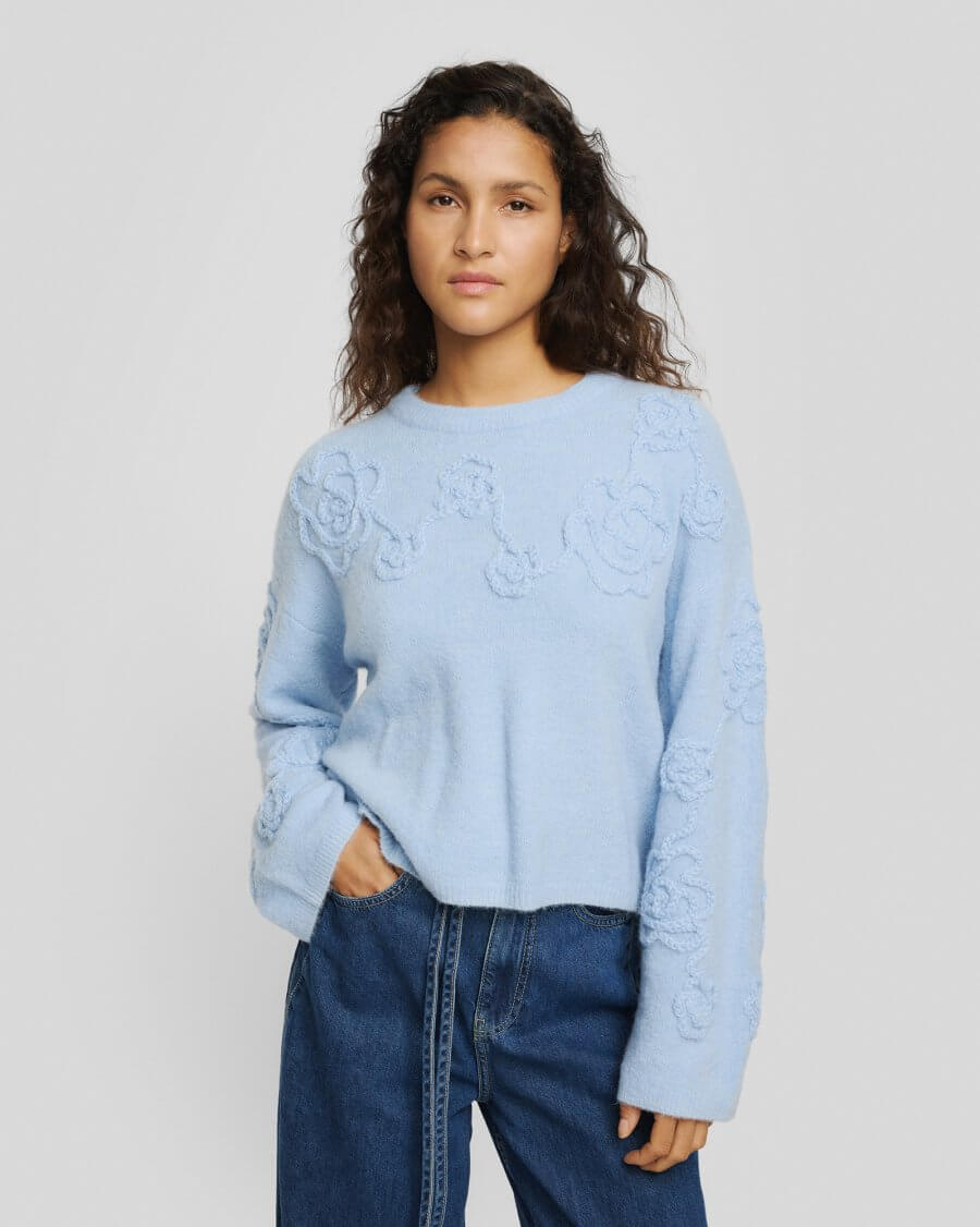 MschMiabelle Hope Pullover - Windsurfer/FLWR