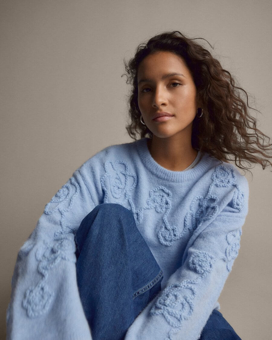 MschMiabelle Hope Pullover - Windsurfer/FLWR