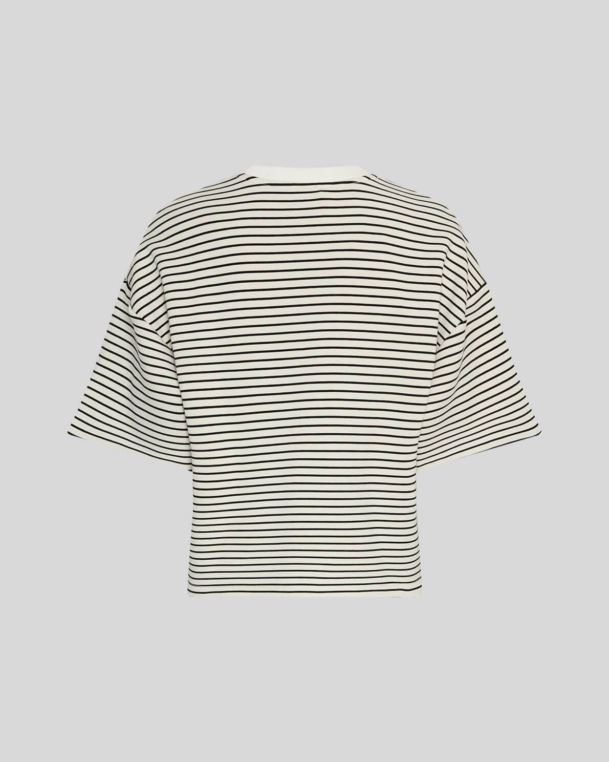 MSCHNilda Ima Q SS Sweatshirt - Oatmeal/Black