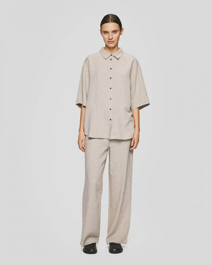 MSCHPennie Ginia HW Pants - Sand Melange