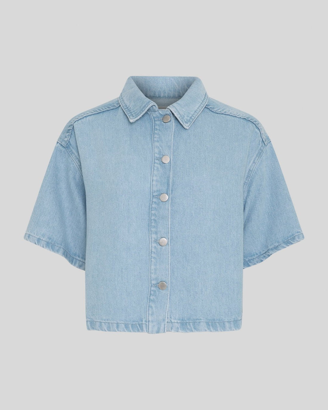 MSCHSaphina 2/4 Shirt - Light Blue