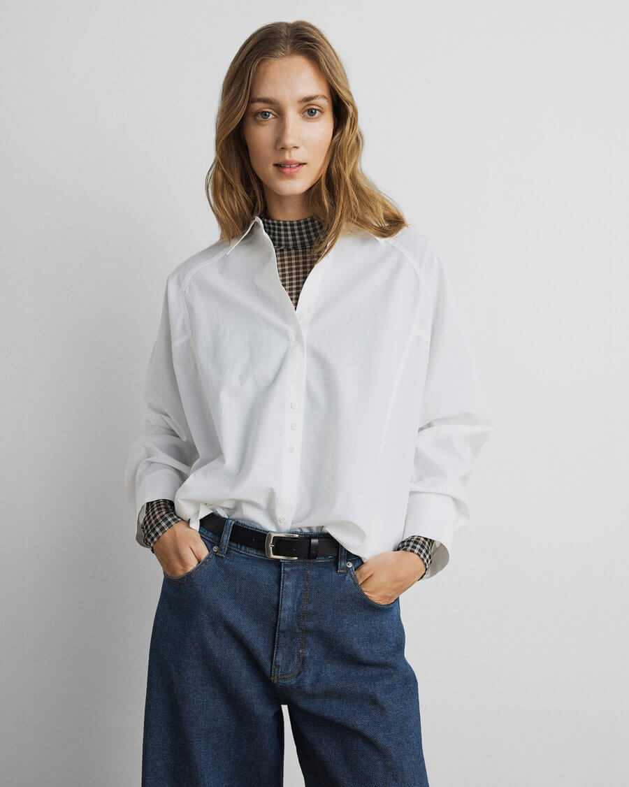 MschSusana Selmina Shirt - Bright White