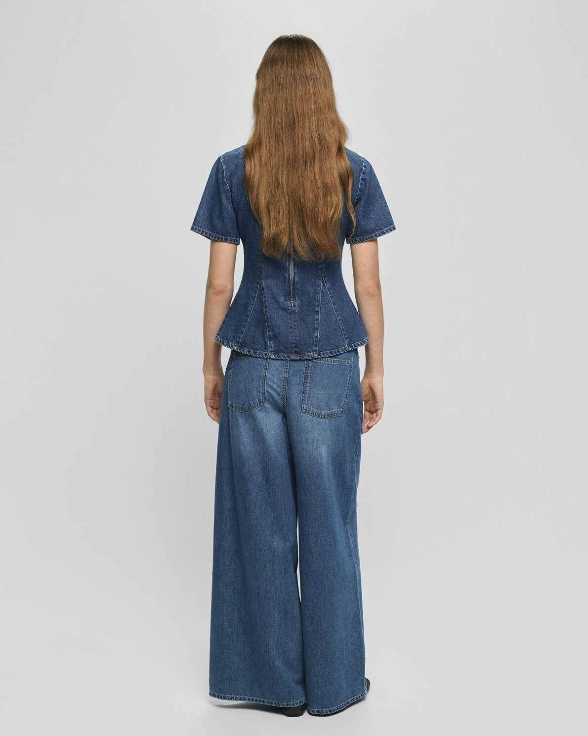 MSCHTurig Alena Pants - Mid Blue Wash