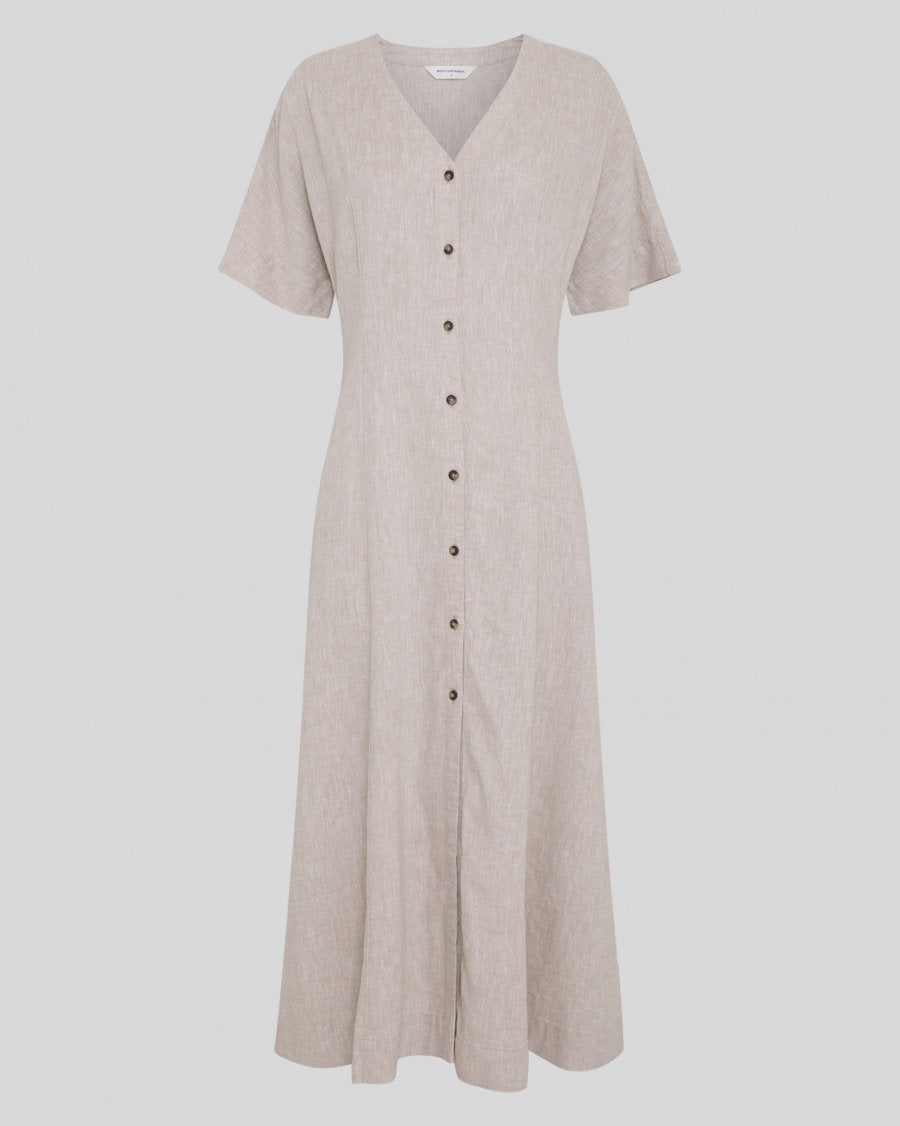 MSCHViana Ginia 2/4 Dress - Sand Melange