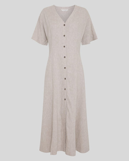 MSCHViana Ginia 2/4 Dress - Sand Melange