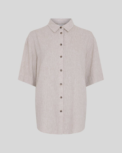 MSCHViana Ginia 3/4 Shirt - Sand Melange