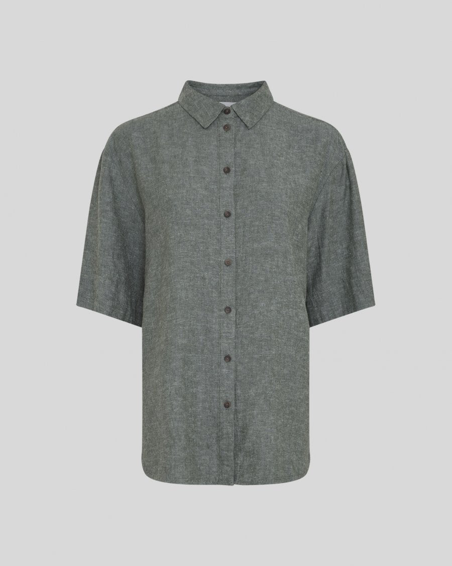 MSCHViana Ginia 3/4 Shirt - Laurel W Melange