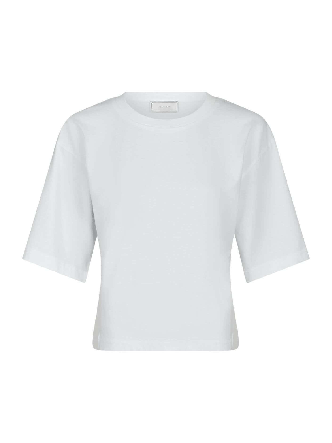 Asha Boxy Tee - White