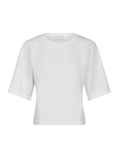 Asha Boxy Tee - White