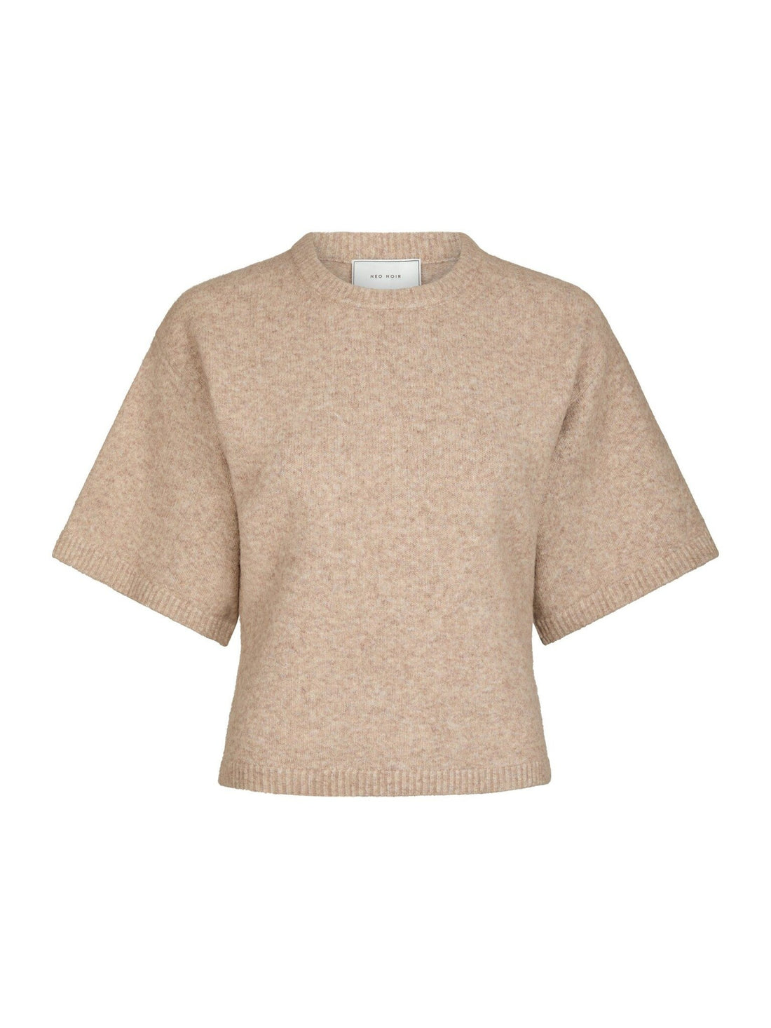 Asha Knit Tee - Sand Melange