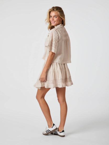 Callia S Voile Skirt - Ivory