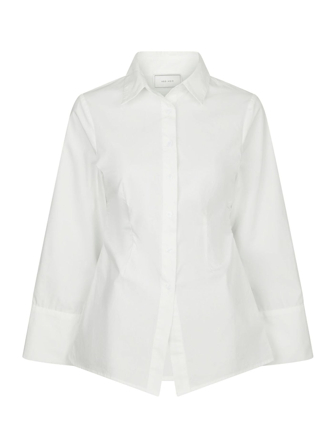 Caroli Poplin Shirt - White
