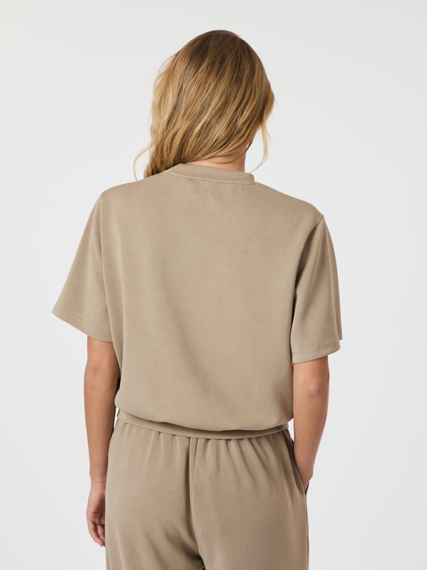 Clove Soft Tee - Taupe