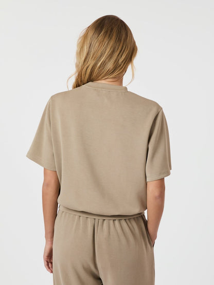 Clove Soft Tee - Taupe
