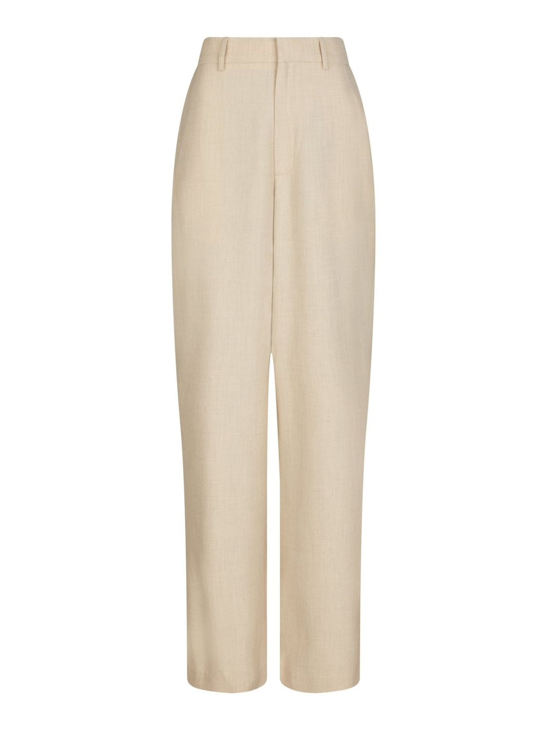 Emmet Melange Pants - Beige Melange