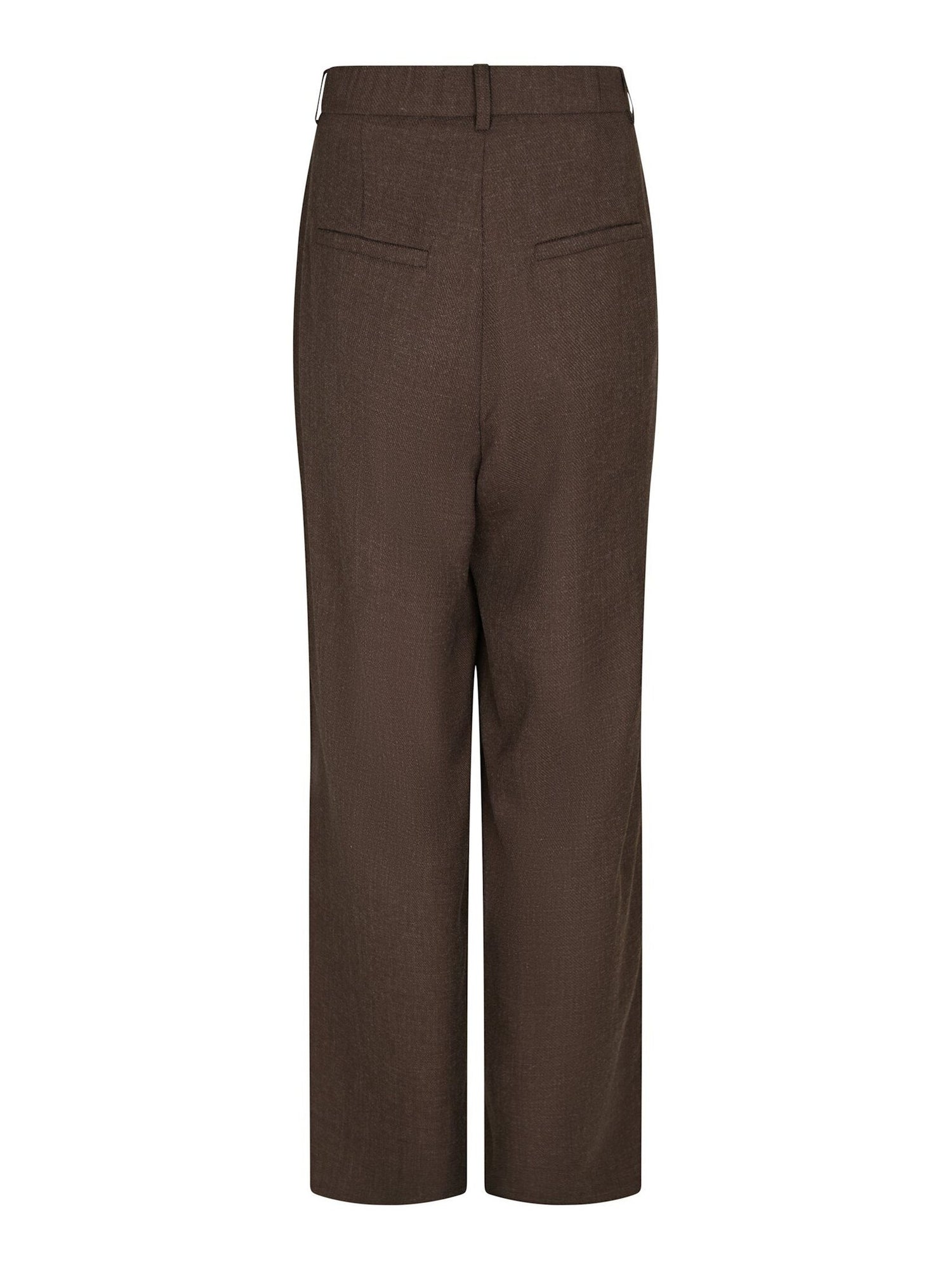 Emmet Melange Pants - Brown Melange