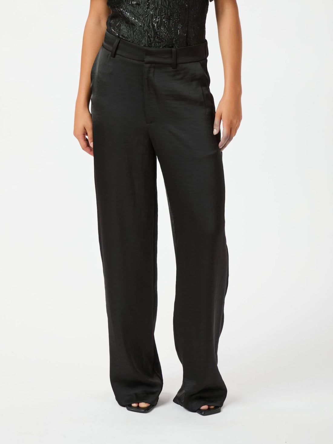 Emmett heavy sateen - Black