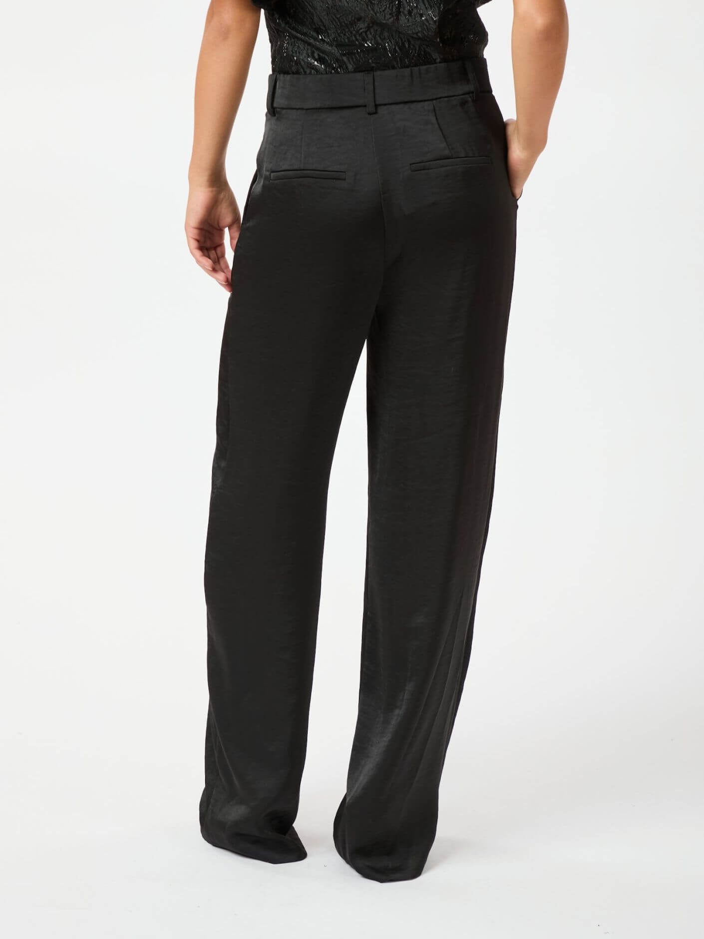 Emmett heavy sateen - Black