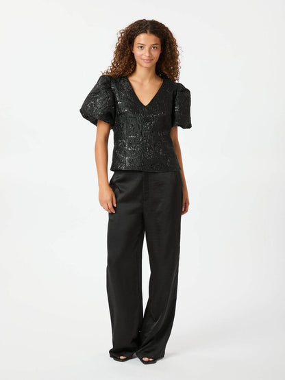 Emmett heavy sateen - Black