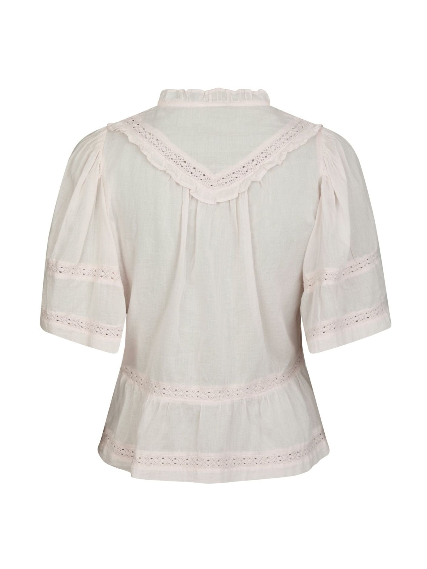 Evienne S Voile Top - Light pink
