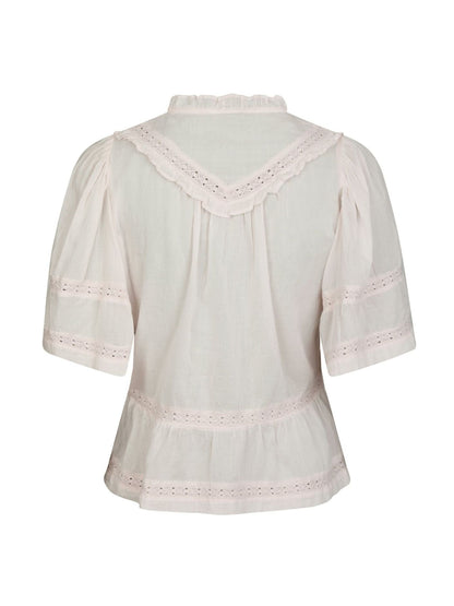 Evienne S Voile Top - Light pink