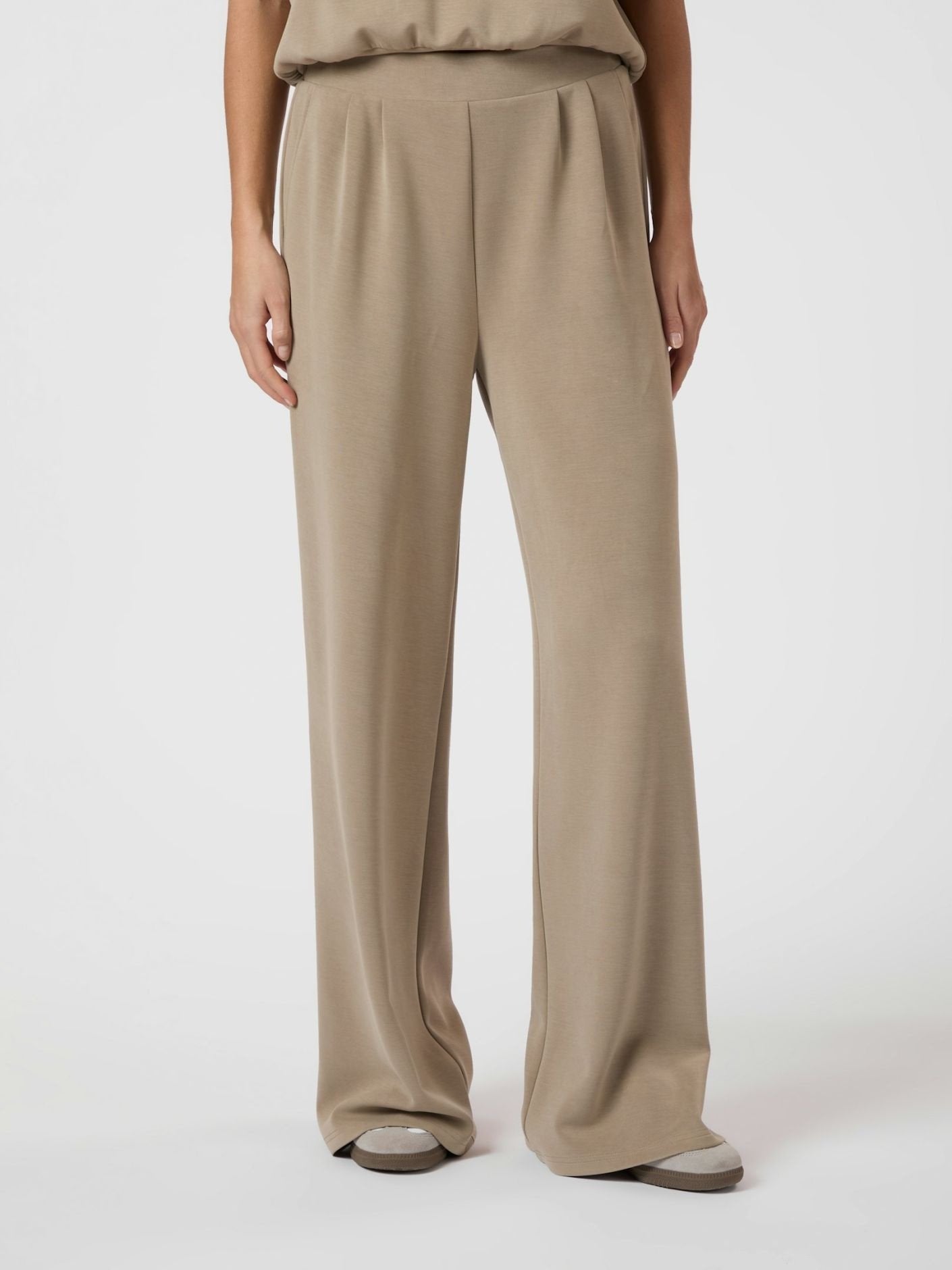 Isark Soft Pants - Taupe