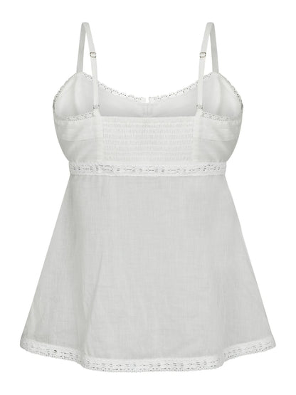 Nimissa S Voile Top - White