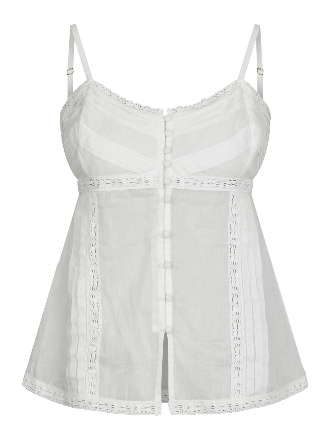 Nimissa S Voile Top - White