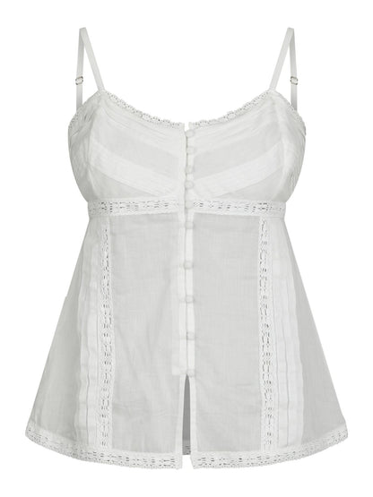 Nimissa S Voile Top - White
