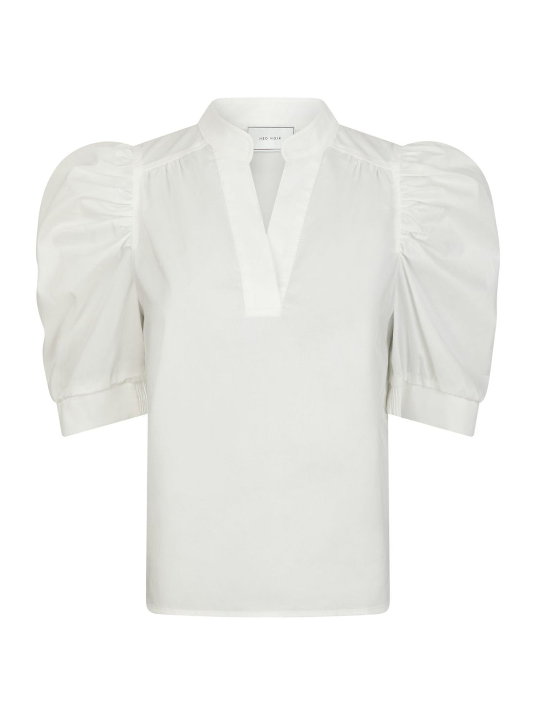 Roella Poplin Blouse - White
