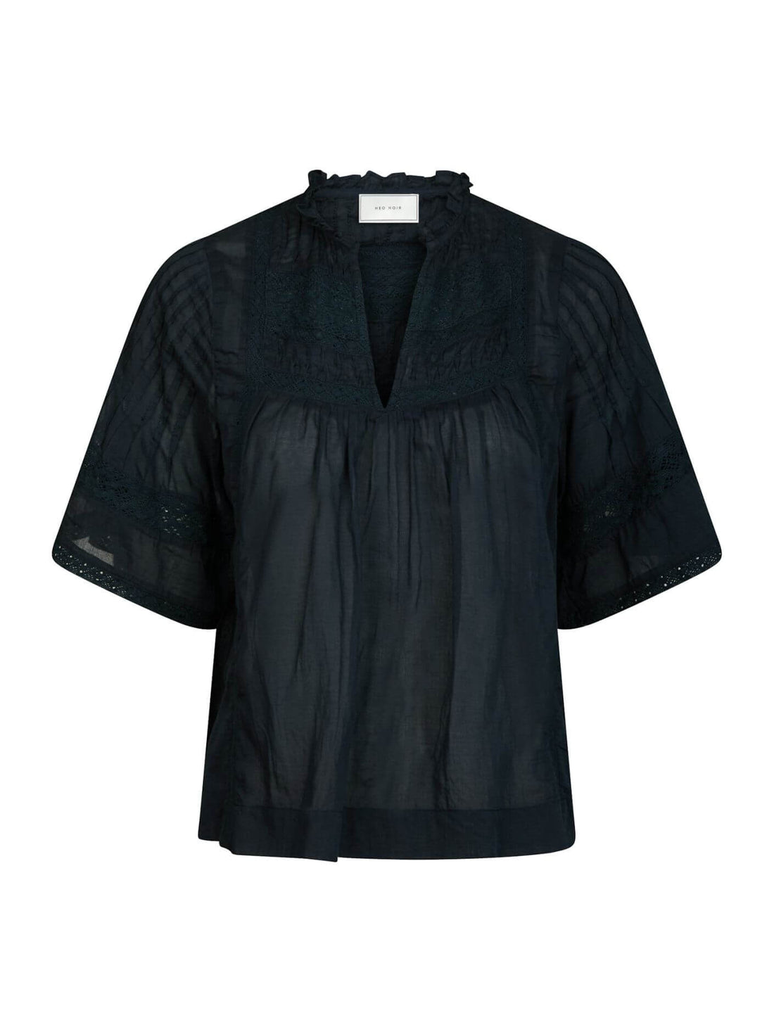 Siama S Voile Blouse - Black