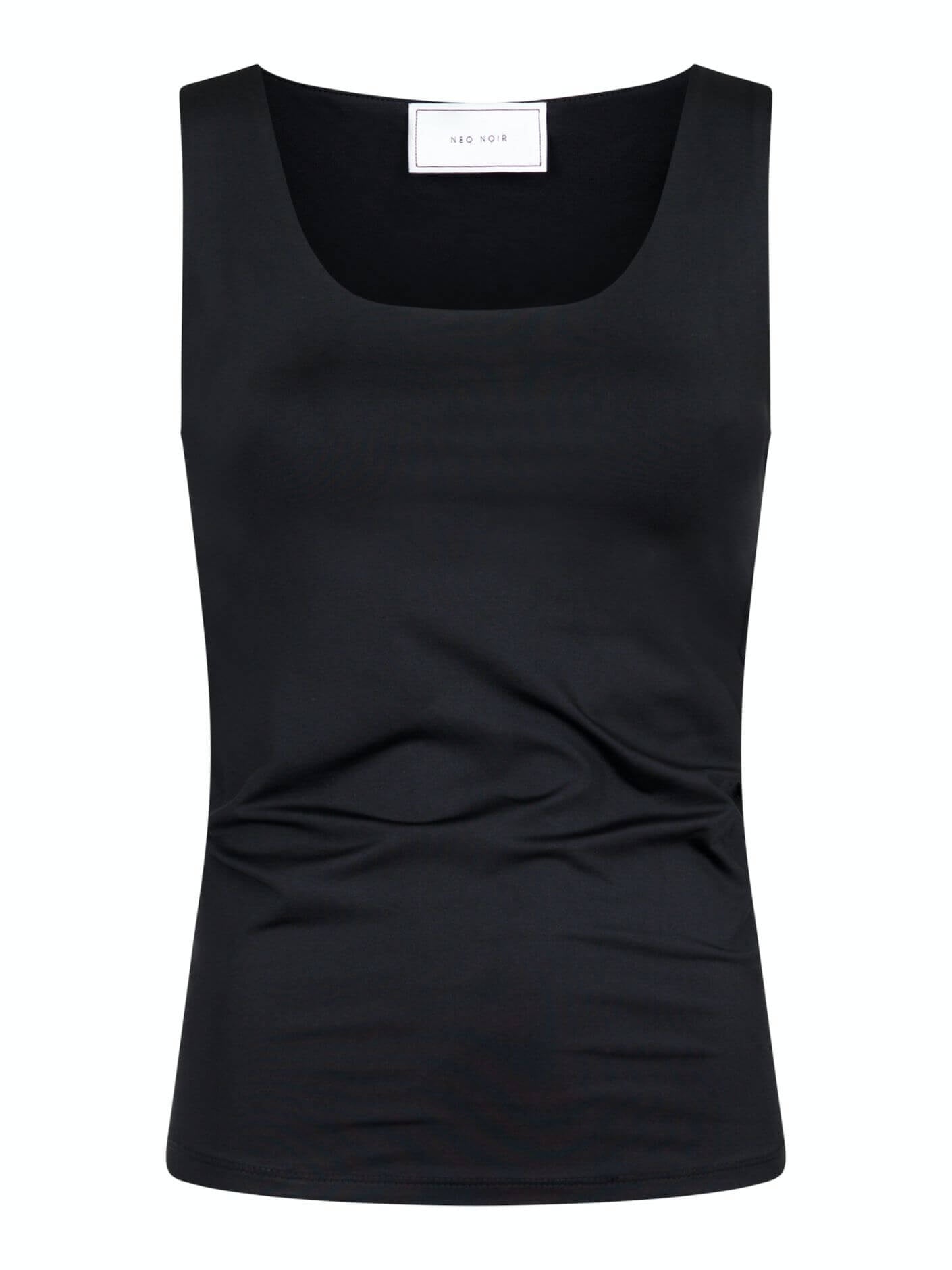 Sophia Jersey Top - Black