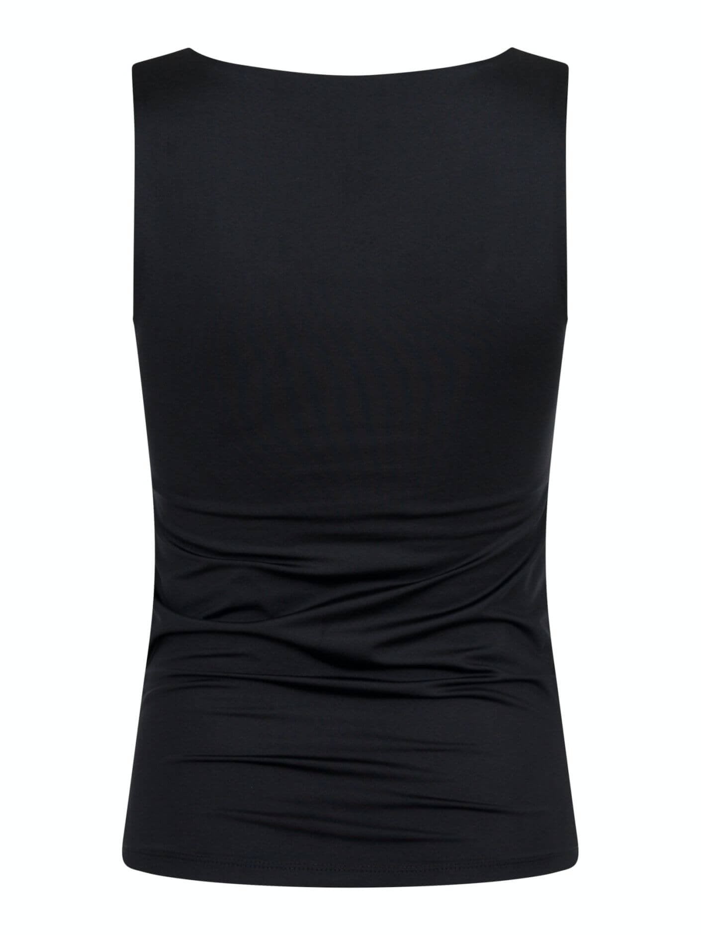 Sophia Jersey Top - Black
