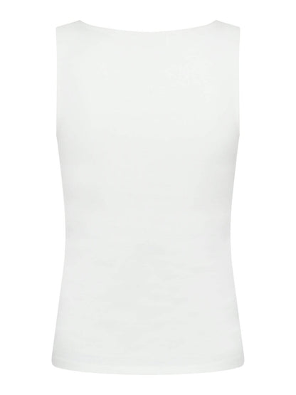 Sophia Jersey Top - Off white