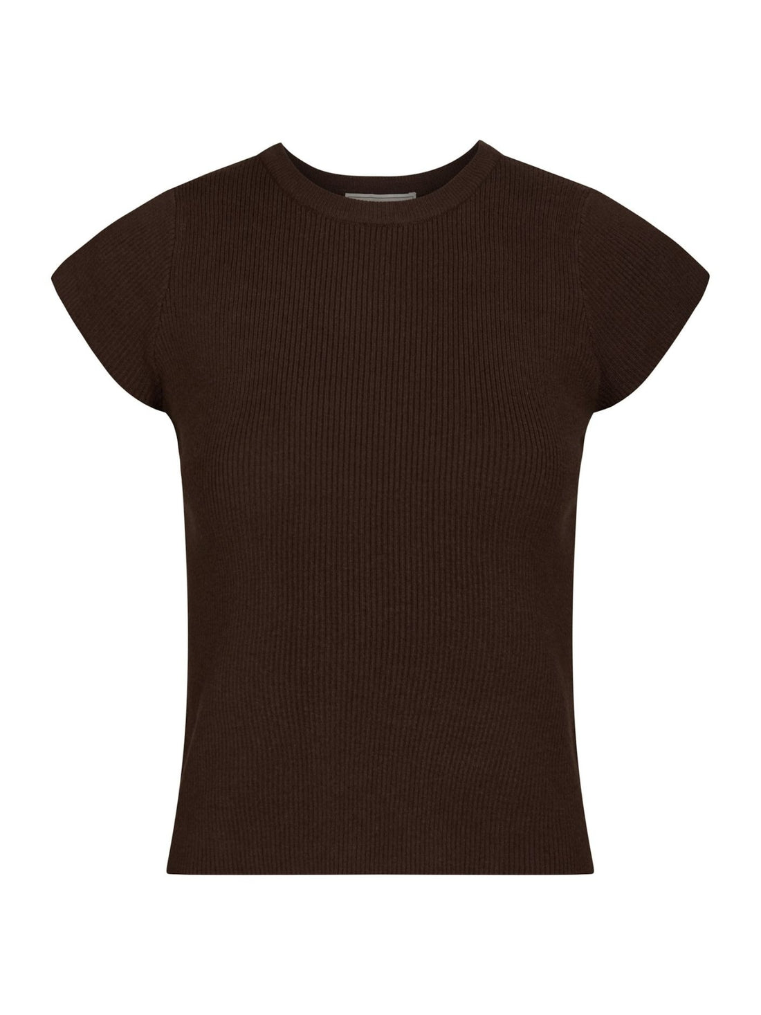 Tirra Knit Tee - Brown