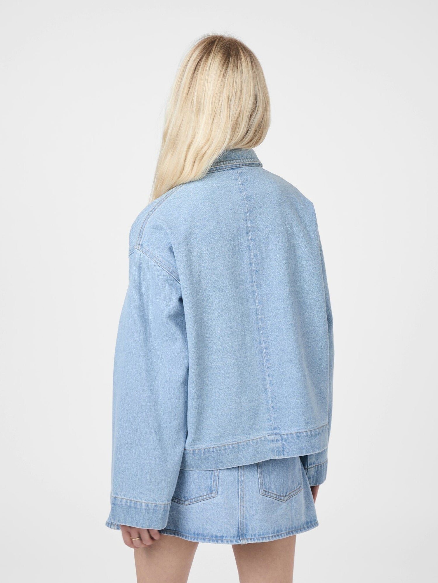 Titan Denim Jacket - Light Blue