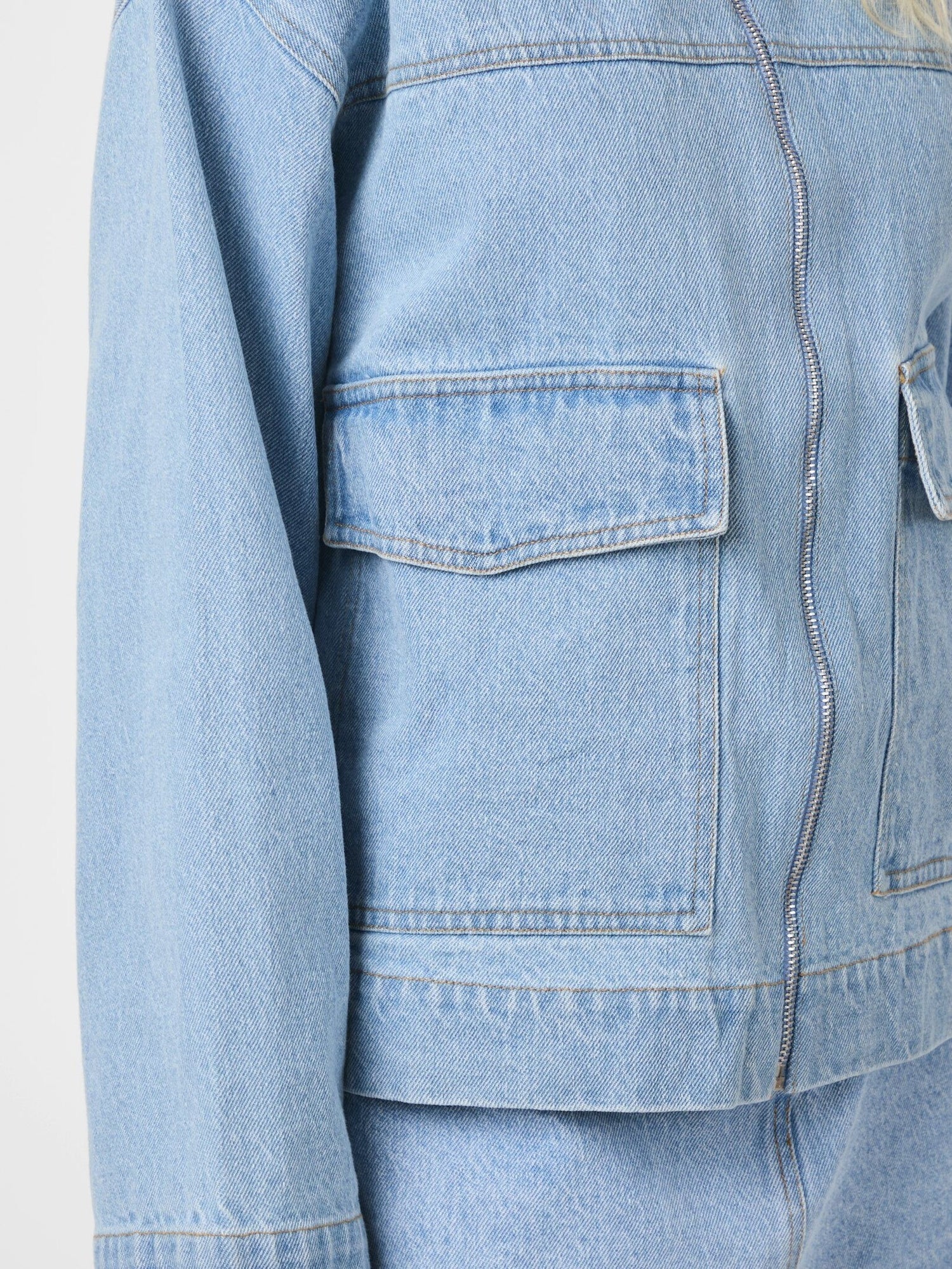 Titan Denim Jacket - Light Blue