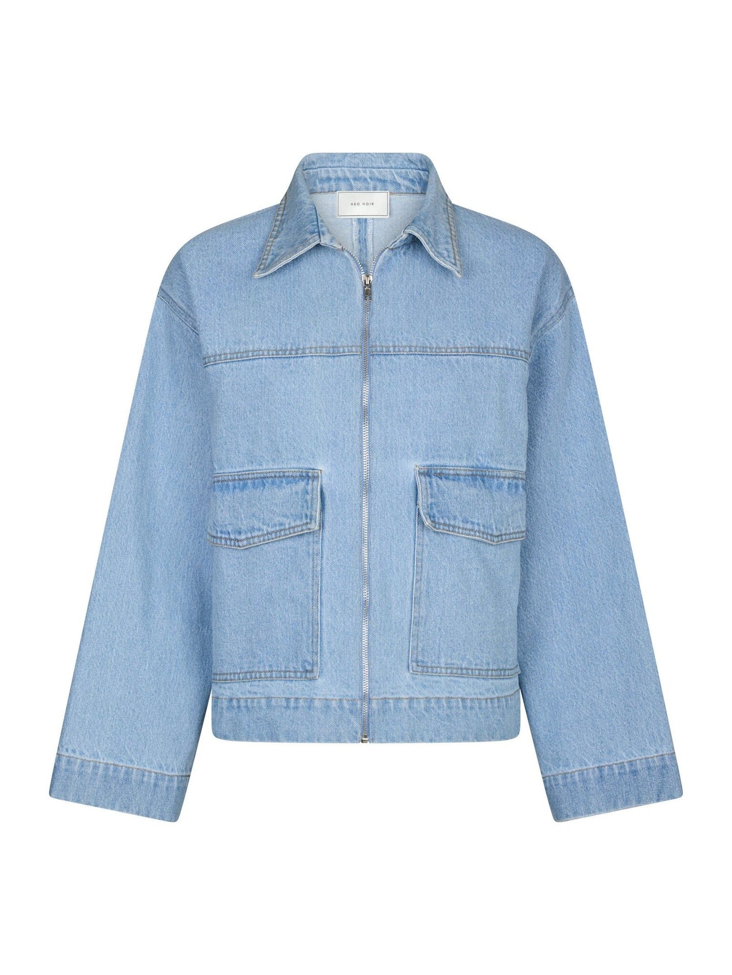 Titan Denim Jacket - Light Blue