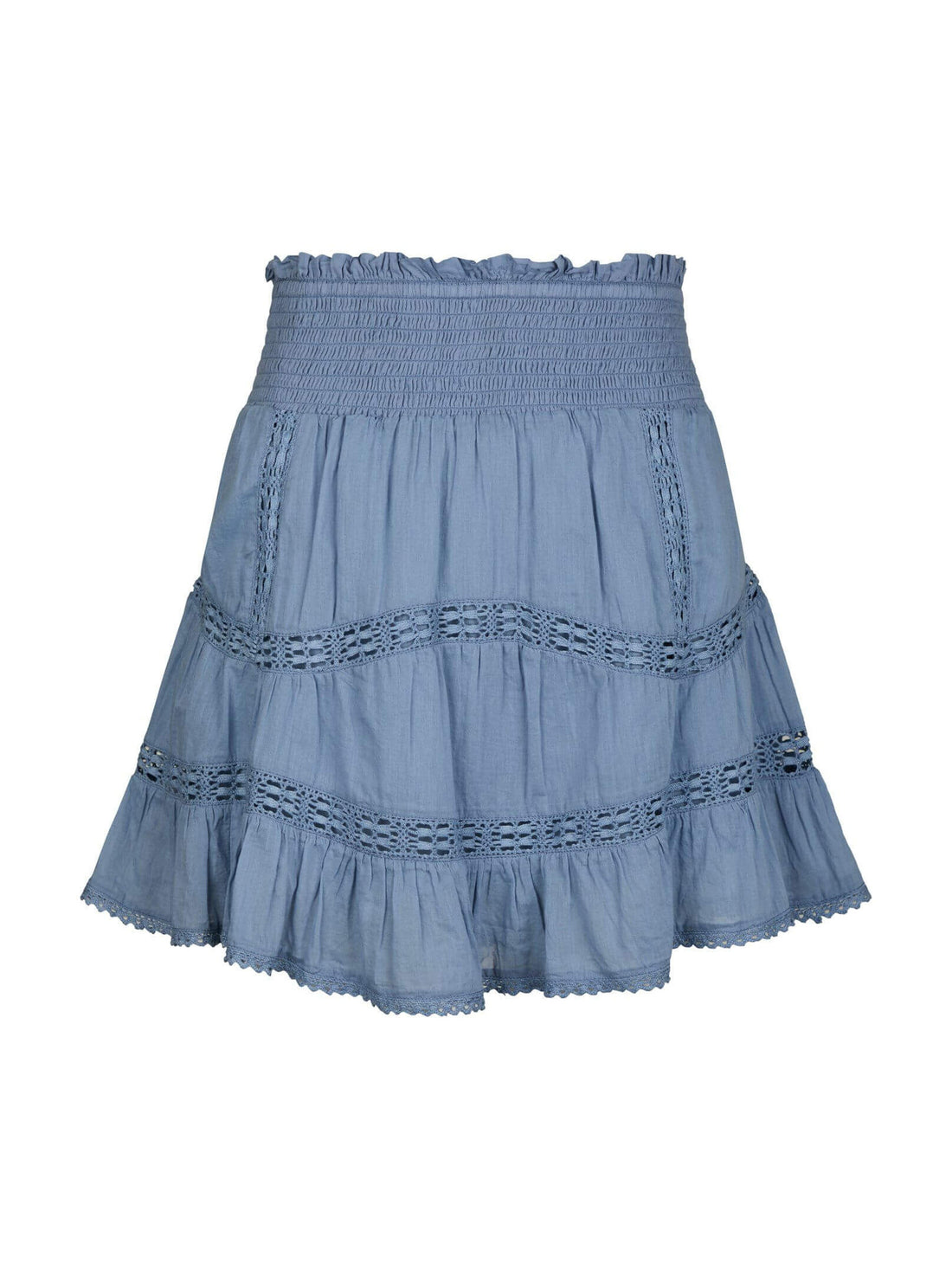 Robby S Voile Skirt - Smoke Blue
