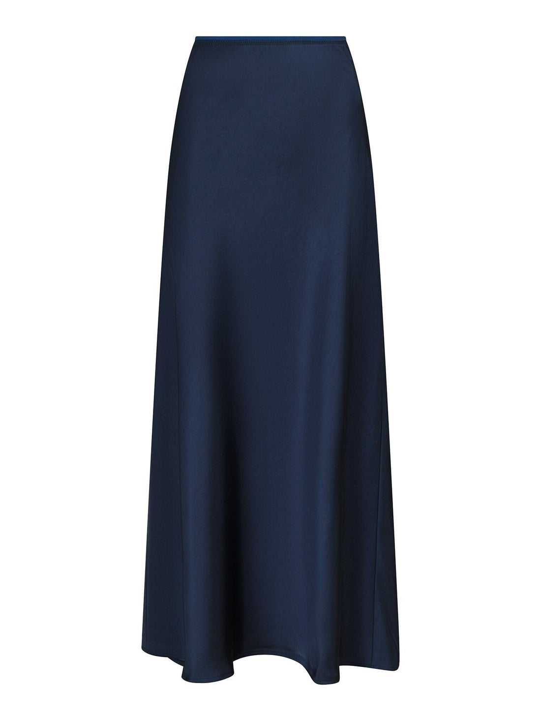 Vicky heavy sateen skirt - Midnight Blue