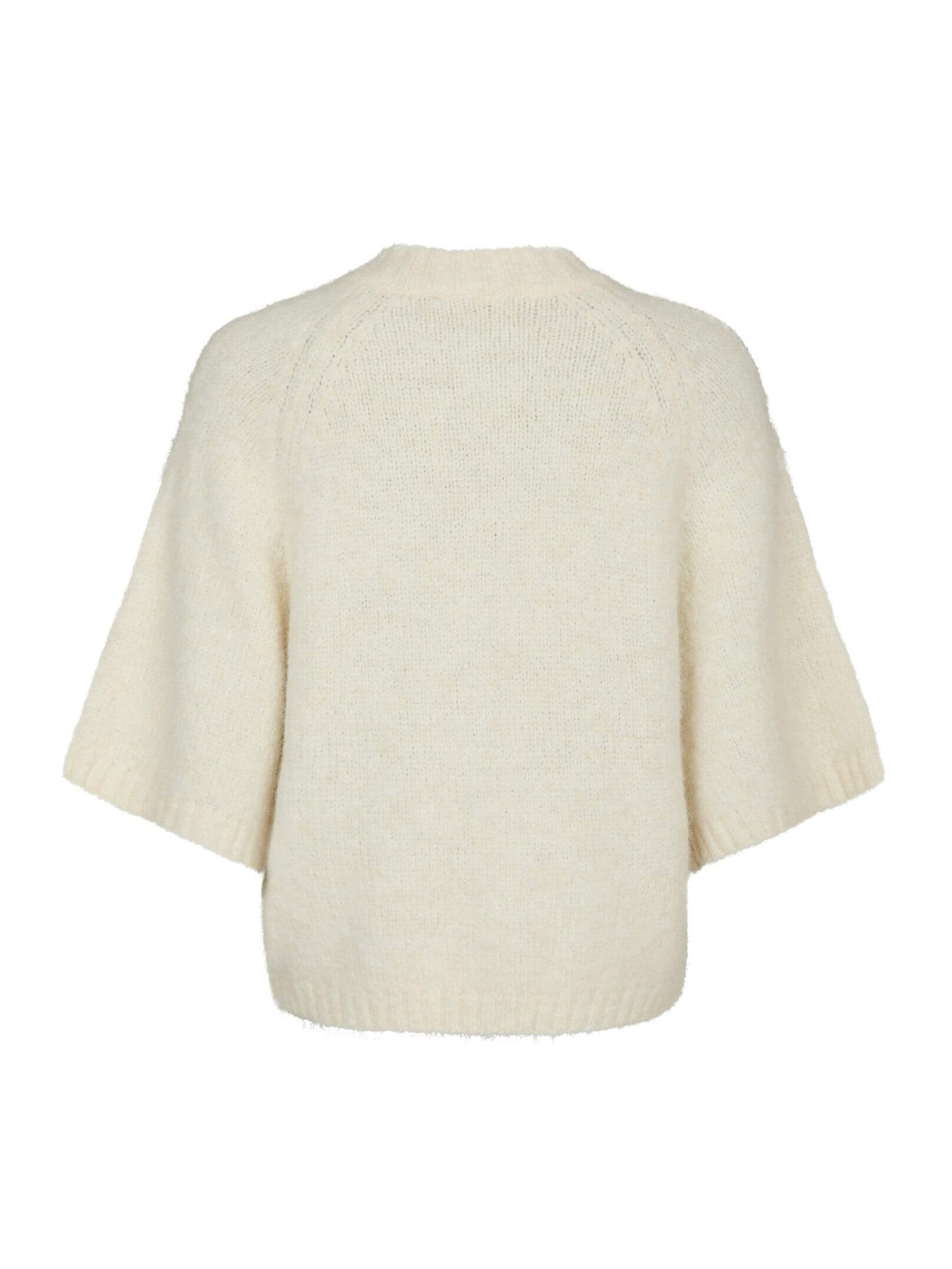 Benuta Fluffy Knit Cardigan - Offwhite